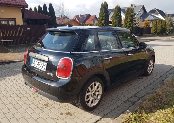 MINI ONE cena 54900 przebieg: 94000, rok produkcji 2017 z Nysa małe 529